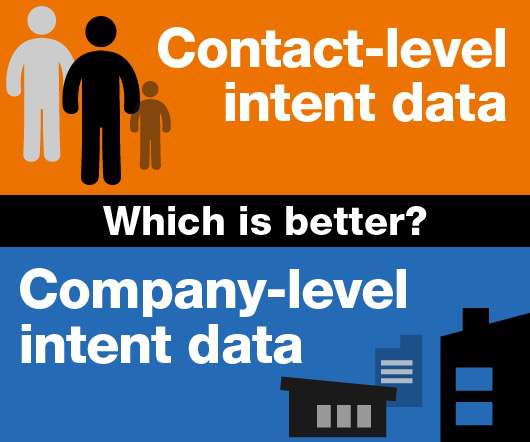 Contact vs. Company Intent Signal Data
