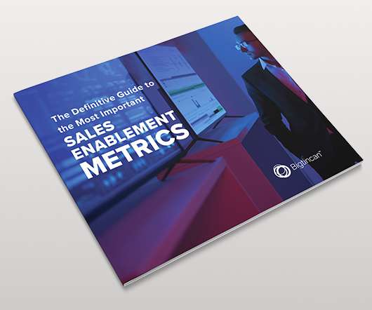 The Definitive Guide to the Top 4 Sales Enablement Metrics